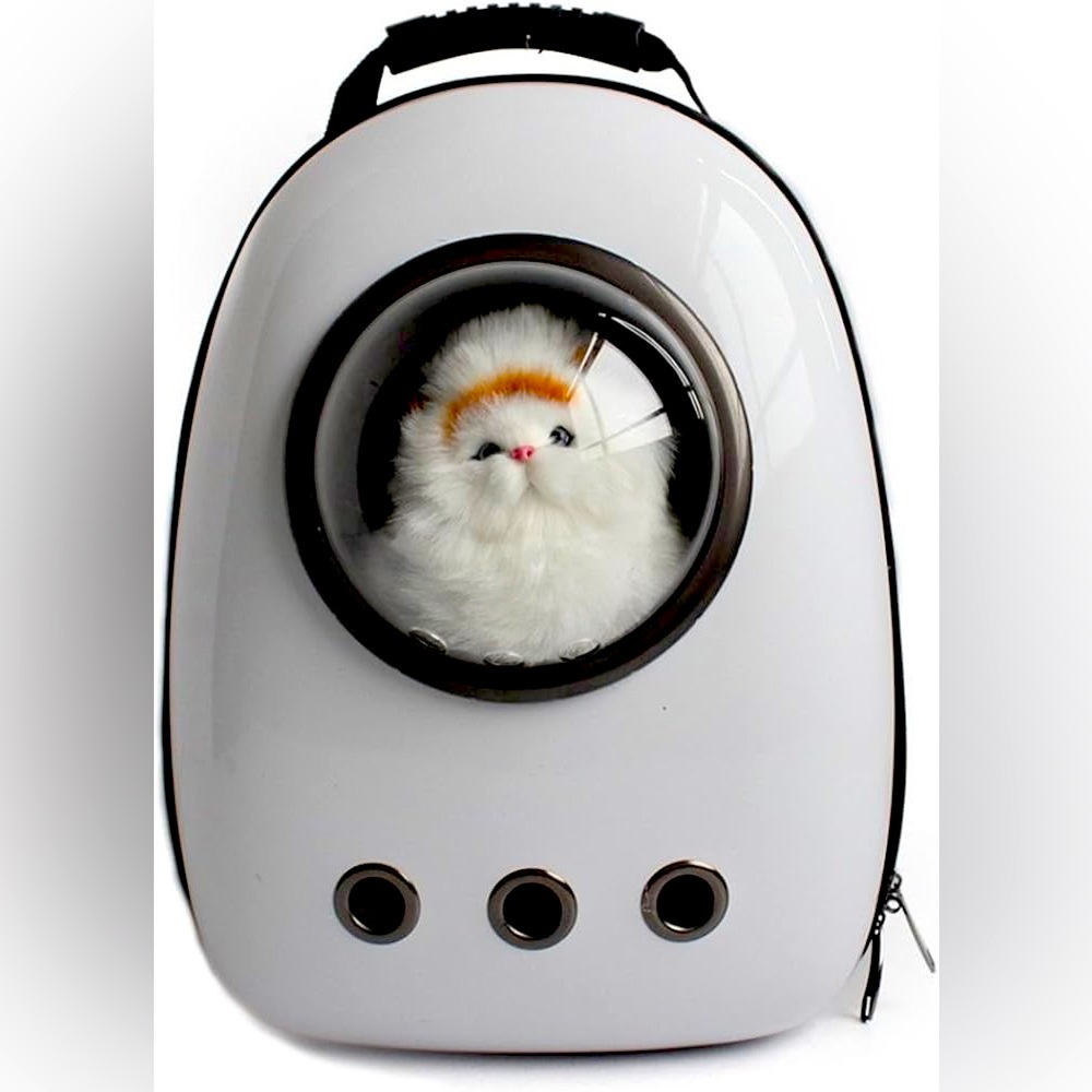 Pet carrier backpack | breathable | leash inside | unused